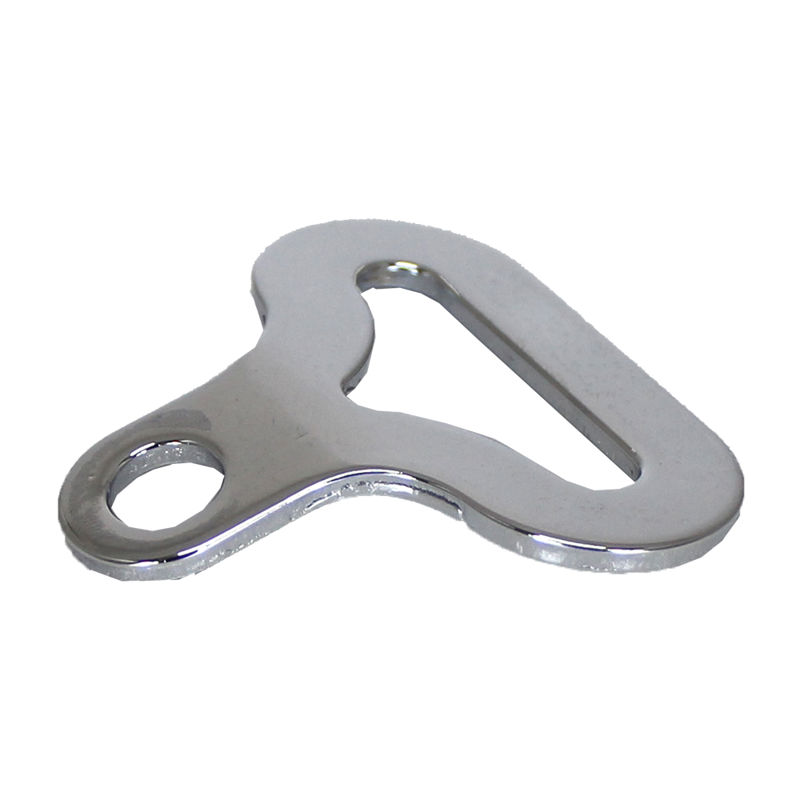 T-02A chromium plating Big tongue curve type Seat Belt Components 